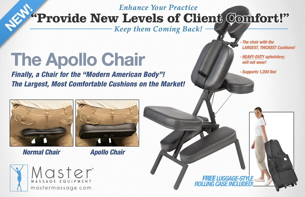 Master Massage APOLLO XXL Portable Massage Chair Package - Image 7